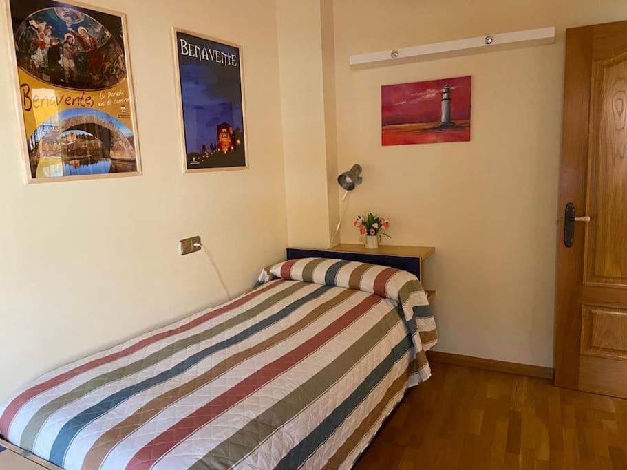 Apartamento Atico Centrico Con Terraza Y Garaje Benavente Exterior foto